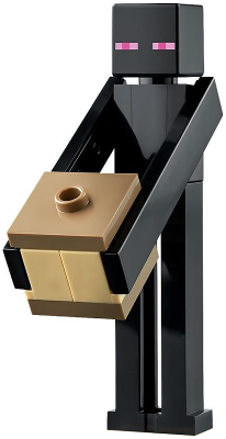 Lego figurka Minecraft Enderman Tan Block