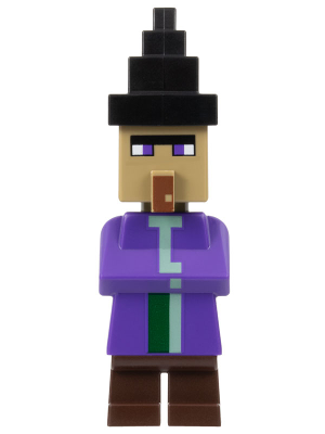 Lego figurka Minecraft Witch Detachable Plain Hat