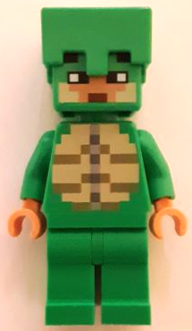 Lego figurka Minecraft Turtle Skin Warrior