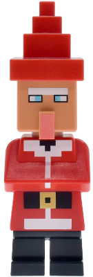 Lego figurka Minecraft Santa Villager (Nová)