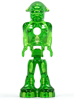 Lego figurka Space Mars Mission Alien with Marbled Glow (Nová)