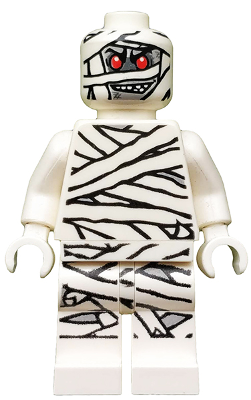 Lego figurka Monster Fighters Mummy NON-Glow In Dark Pattern