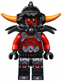 Lego figurka Nexo Knights Ash Attacker - bez chráničů ramen