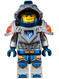 Lego figurka Nexo Knights Clay Moorington Dark Blue Helmet (Nová)