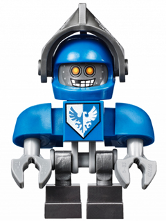 Lego figurka Nexo Knights Clay Bot Blue Shoulders