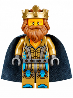 Lego figurka Nexo Knights King Halbert Gold Crown (Nová)