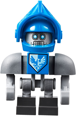 Lego figurka Nexo Knights Clay Bot Dark Bluish Gray Shoulders (Nová)