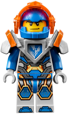 Lego figurka Nexo Knights Clay Moorington Blue Helmet (Nová)
