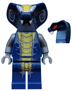 Lego figurka Ninjago Slithraa - prasklý trup