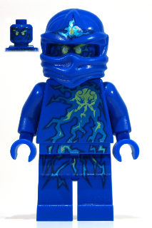 Lego figurka Ninjago Jay NRG - stav jako nový
