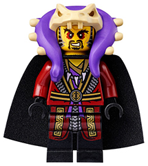 Lego figurka Ninjago Chen Cape - 2 drobné praskliny na trupu