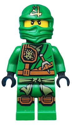 Lego figurka Ninjago Lloyd (Jungle Robe) - bez pochvy
