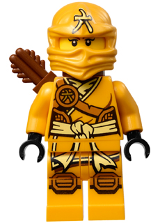 Lego figurka Ninjago Skylor (Jungle Robe) - print wear head