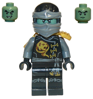 Lego figurka Ninjago Cole Skybound Ghost Head Wrap (Nová)