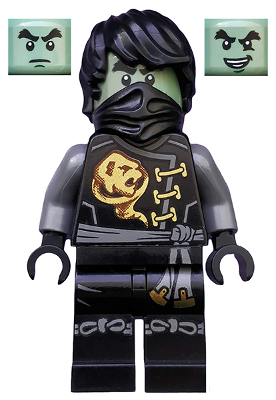 Lego figurka Ninjago Cole Skybound Ghost Hair