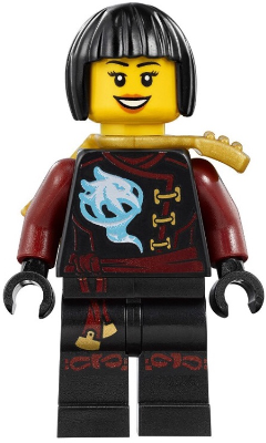 Lego figurka Ninjago Nya Skybound Black Bob Cut Hair