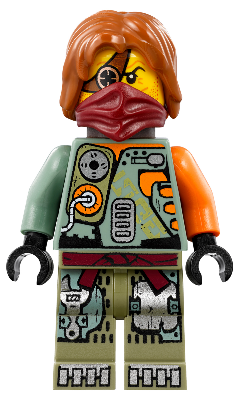 Lego figurka Ninjago Ronin Hair Scabbard