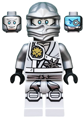 Lego figurka Ninjago Zane - bez pochvy