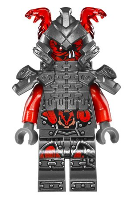 Lego figurka Ninjago Vermin - drobné stopy okousání