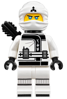 Lego figurka Ninjago Movie Zane Black Quiver