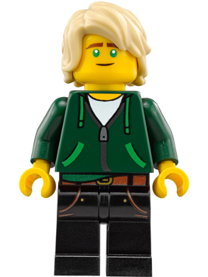 Lego figurka Ninjago Movie Lloyd Garmadon Hair - stav jako nový