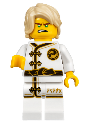 Lego figurka Ninjago Lloyd White Wu-Cru Training Gi