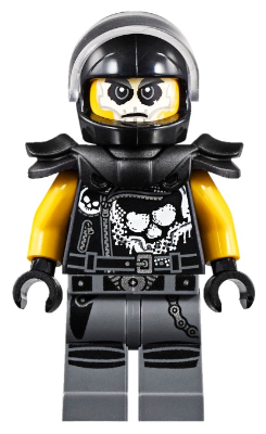 Lego figurka Ninjago Chopper Maroon (Helmet and Shoulder Pads)