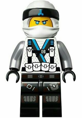 Lego figurka Ninjago Zane (Dragon Masters) - 2 praskliny na trupu