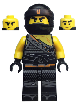 Lego figurka Ninjago Cole Hunted Orange Asian Symbol