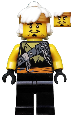 Lego figurka Ninjago Wu Teen (Sensei Wu) (Dragon Hunter Disguise)