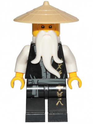Lego figurka Ninjago Wu Sensei Legacy Black Robe
