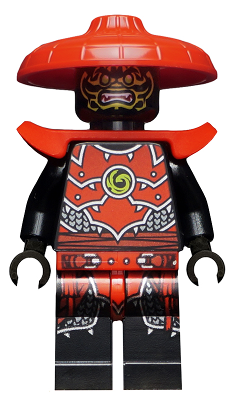 Lego figurka Ninjago Stone Army Scout Yellow Face - stav jako nový