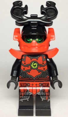 Lego figurka Ninjago Stone Army Warrior Green Face