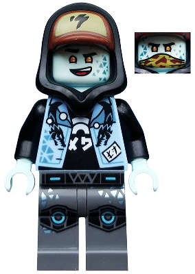 Lego figurka Ninjago Scott - prasklý trup