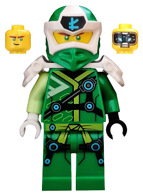 Lego figurka Ninjago Lloyd Digi Lloyd White Shoulder Armor