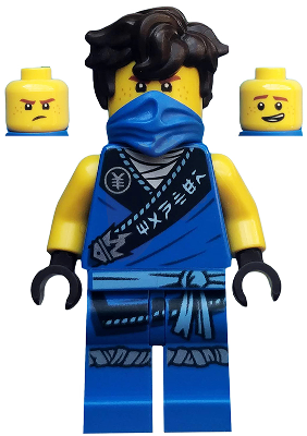 Lego figurka Ninjago Jay Legacy Rebooted Logogram 'MANTER'