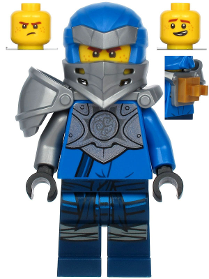 Lego figurka Ninjago Jay Hero Clip on Back (Nová) - bez klipu