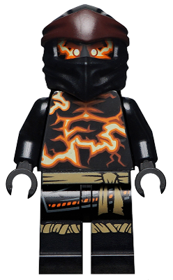 Lego figurka Ninjago Cole Spinjitzu Burst