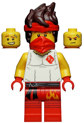 Lego figurka Ninjago Kai Legacy White Shirt