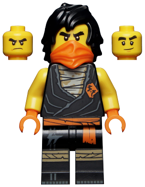 Lego figurka Ninjago Cole Legacy Orange Bandana (Nová)