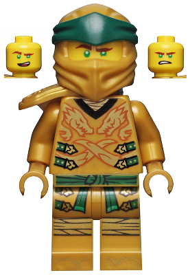 Lego figurka Ninjago Lloyd (Golden Ninja) Legacy Yellow Head (Nová)