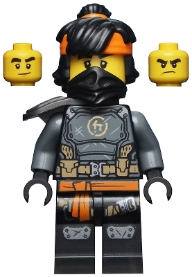 Lego figurka Ninjago Cole The Island Mask and Hair (Nová)