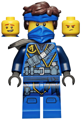 Lego figurka Ninjago Jay The Island Mask and Hair (Nová)