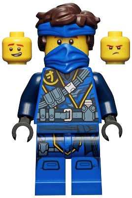 Lego figurka Ninjago Jay The Island Mask and Hair