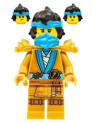 Lego figurka Ninjago Nya 10th Anniversary Golden Ninja (Nová)