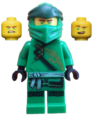 Lego figurka Ninjago Lloyd Legacy Sand Green Sash