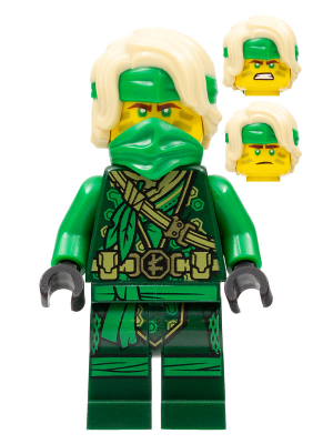 Lego figurka Ninjago Lloyd The Island Mask and Hair (Nová)