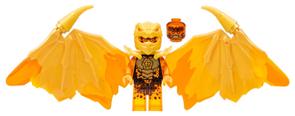Lego figurka Ninjago Cole (Golden Dragon)