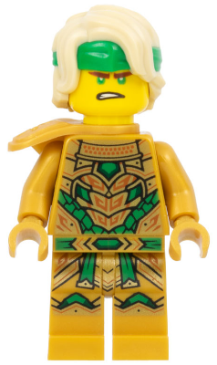 Lego figurka Ninjago Lloyd (Golden Oni) Hair