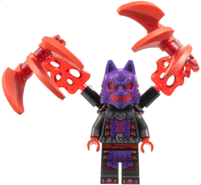 Lego figurka Ninjago Wolf Mask Warrior (Nová)